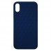 Capa para iPhone XS Max - Case Silicone Padrão Apple 3D Azul Claro